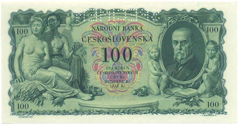 100 Kč 1931 rub