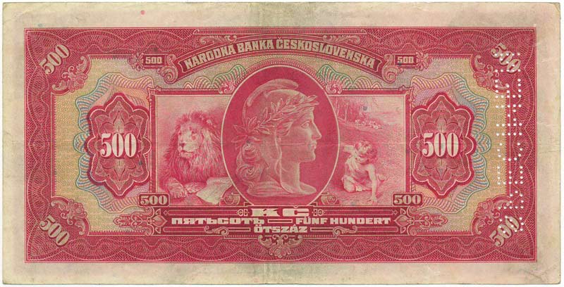 500 Kč 1929 rub