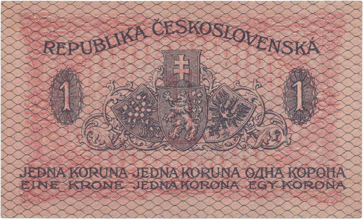 1 Kč 1919 rub