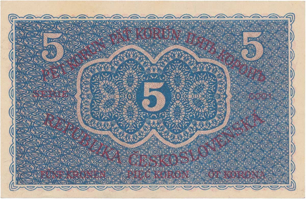 5 Kč 1919 rub