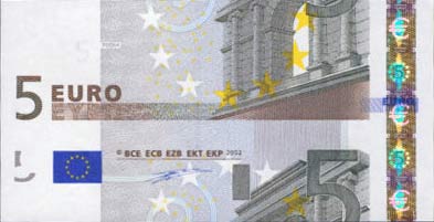 5 euro manipulace rub