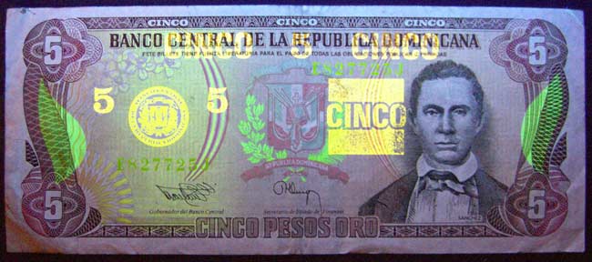 5 Pesos 1993 UV